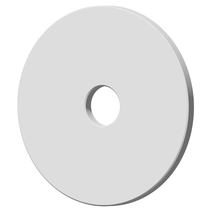 Rakuten - ステンレス 平ワッシャー M8用 5/16インチ対応 内径8.5mm 外径40mm 厚さ2.0mm 2個入 バイク DIY 間隔調整品 座金