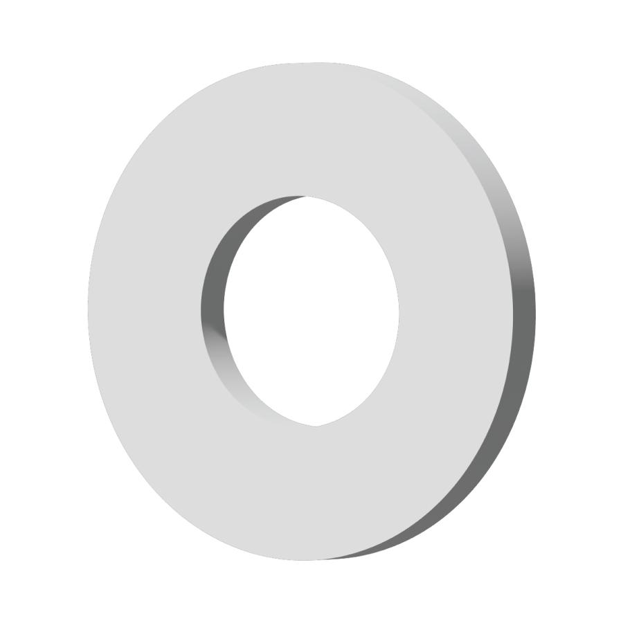 Rakuten - ステンレス 平ワッシャー M10用 3/8インチ対応 内径10.5mm 外径22mm 厚さ2.0mm 2個入 バイク DIY 間隔調整品 座金