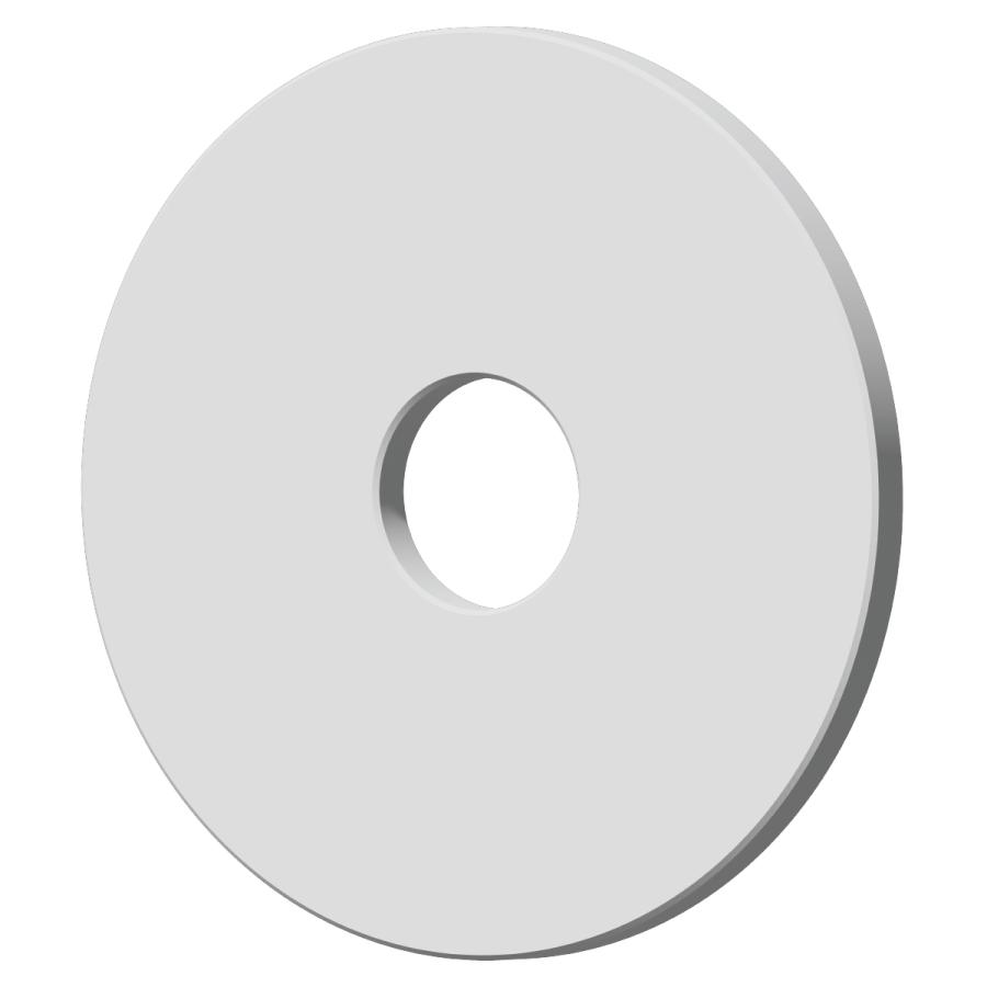 Rakuten - ステンレス 平ワッシャー M10用 3/8インチ対応 内径10.5mm 外径40mm 厚さ2.0mm 2個入 バイク DIY 間隔調整品 座金