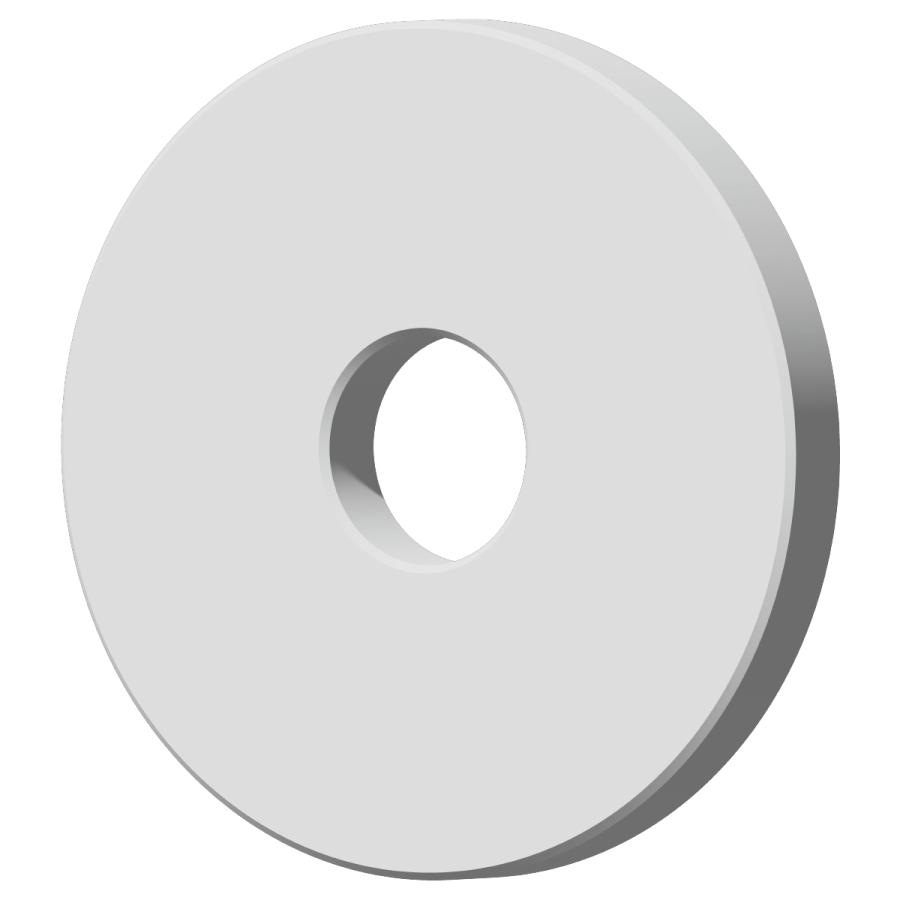 Rakuten - ステンレス 平ワッシャー 1/2インチ用 M12兼用 内径13.5mm 外径50mm 厚さ5.0mm 1個入 バイク DIY 間隔調整品 座金