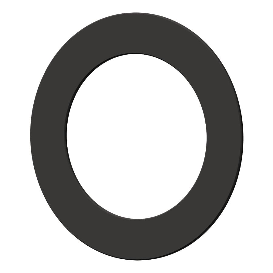 Rakuten - ステンレス 黒色焼き付け処理 平ワッシャー M16用 5/8インチ対応 内径16.2mm 外径24mm 厚さ0.5mm 2個入 バイク DIY 間隔調整品 座金