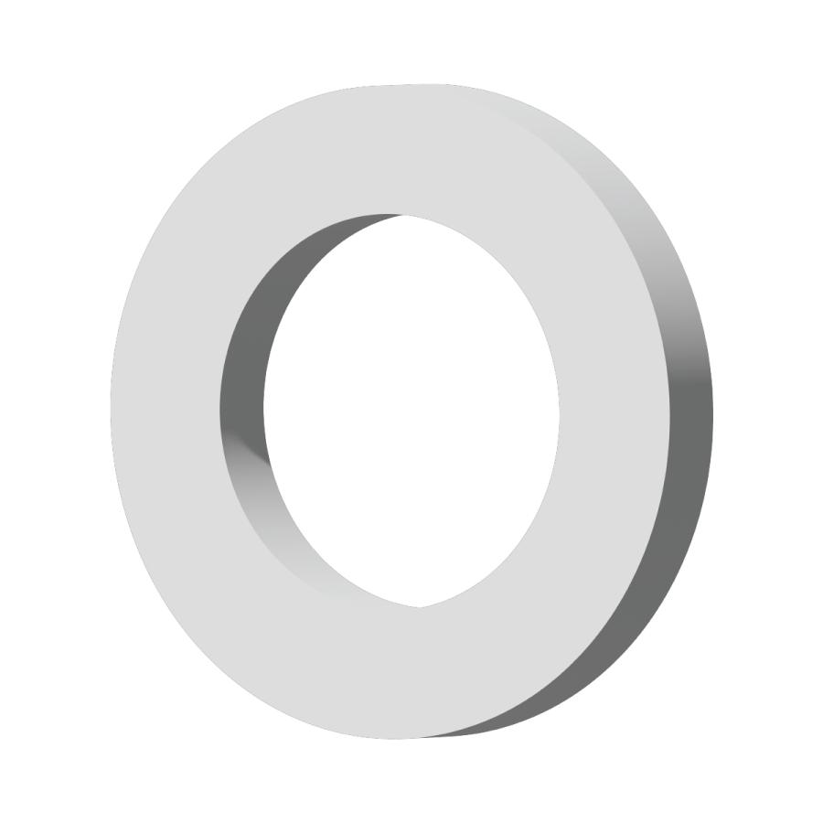 Rakuten - ステンレス 平ワッシャー M16用 5/8インチ対応 内径17.0mm 外径28mm 厚さ2.0mm 2個入 バイク DIY 間隔調整品 座金