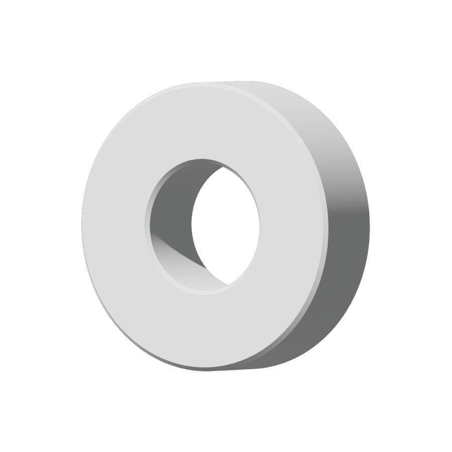 Rakuten - ステンレス 平ワッシャー M16用 5/8インチ対応 内径17.0mm 外径30mm 厚さ5.0mm 2個入 バイク DIY 間隔調整品 座金
