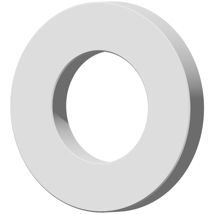 Rakuten - ステンレス 平ワッシャー M16用 5/8インチ対応 内径17.0mm 外径32mm 厚さ4.0mm 2個入 バイク DIY 間隔調整品 座金