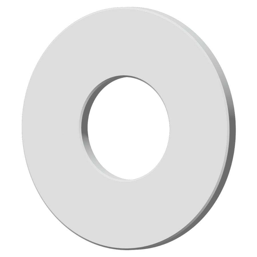 ステンレス 平ワッシャー M16用 5/8インチ対応 内径17.0mm 外径40mm 厚さ2.0mm 2個入 バイク DIY 間隔調整品 座金