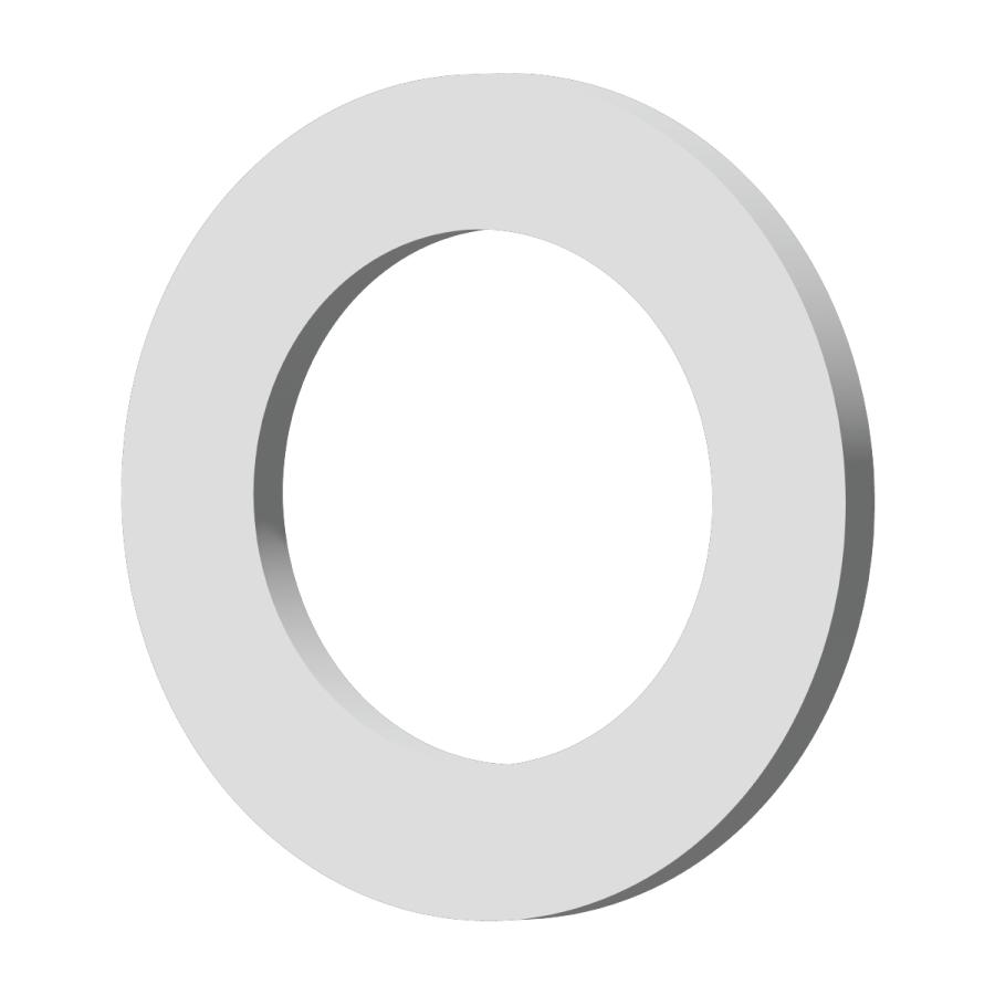 Rakuten - ステンレス 平ワッシャー M18用 内径19.0mm 外径30mm 厚さ2.0mm 2個入 バイク DIY 間隔調整品 座金