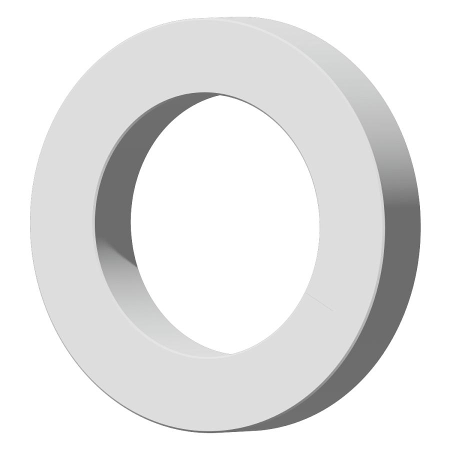 Rakuten - ステンレス 平ワッシャー M18用 内径19.0mm 外径30mm 厚さ5.0mm 2個入 バイク DIY 間隔調整品 座金