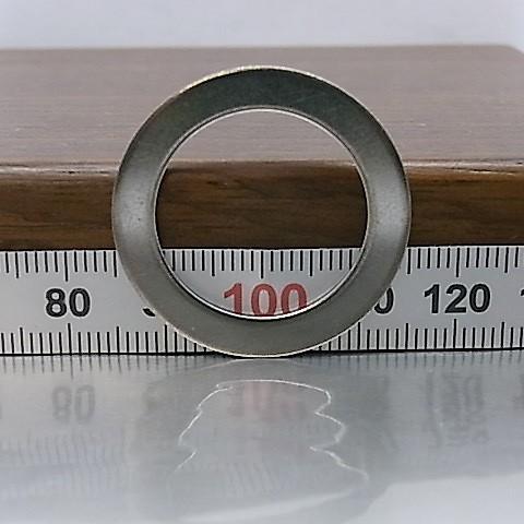 ステンレス 平ワッシャー M20用 3/4インチ対応 内径21.0mm 外径30mm 厚さ1.0mm 4個入 バイク DIY 間隔調整品 座金