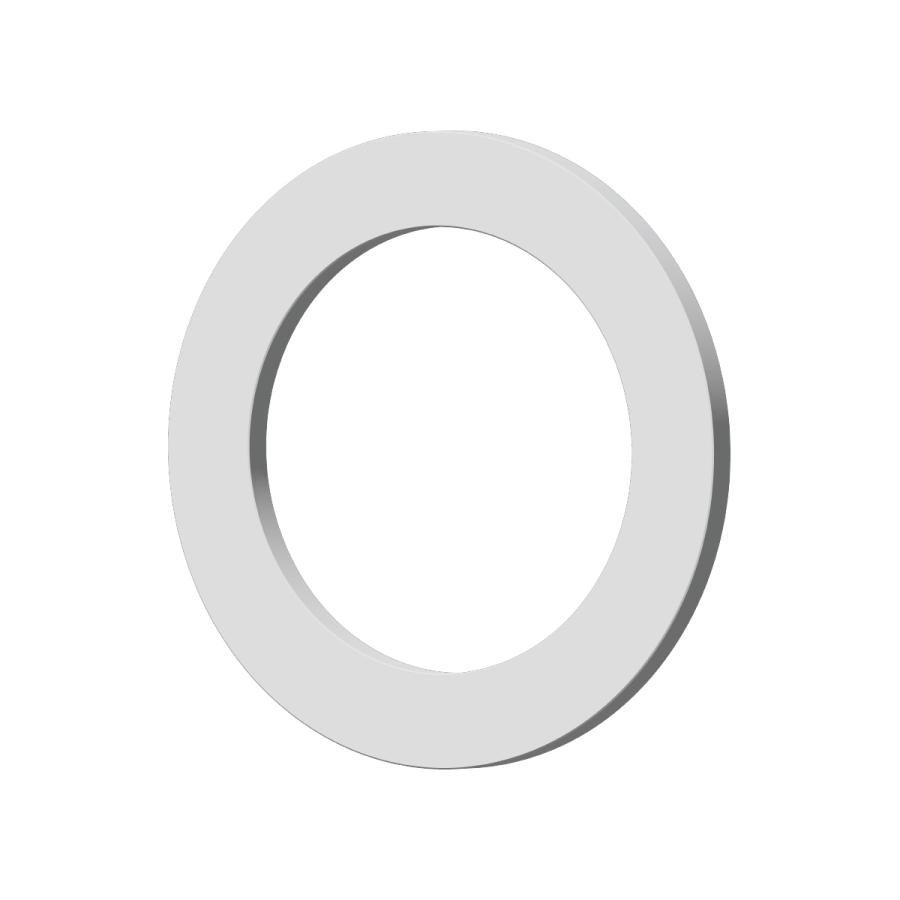 Rakuten - ステンレス 平ワッシャー M20用 3/4インチ対応 内径21.0mm 外径30mm 厚さ1.5mm 4個入 バイク DIY 間隔調整品 座金