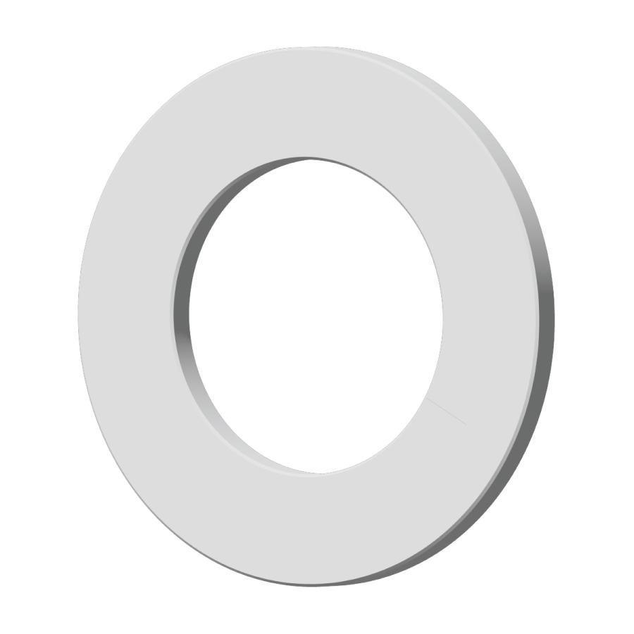 Rakuten - ステンレス 平ワッシャー M20用 3/4インチ対応 内径21.0mm 外径36mm 厚さ2.0mm 2個入 バイク DIY 間隔調整品 座金