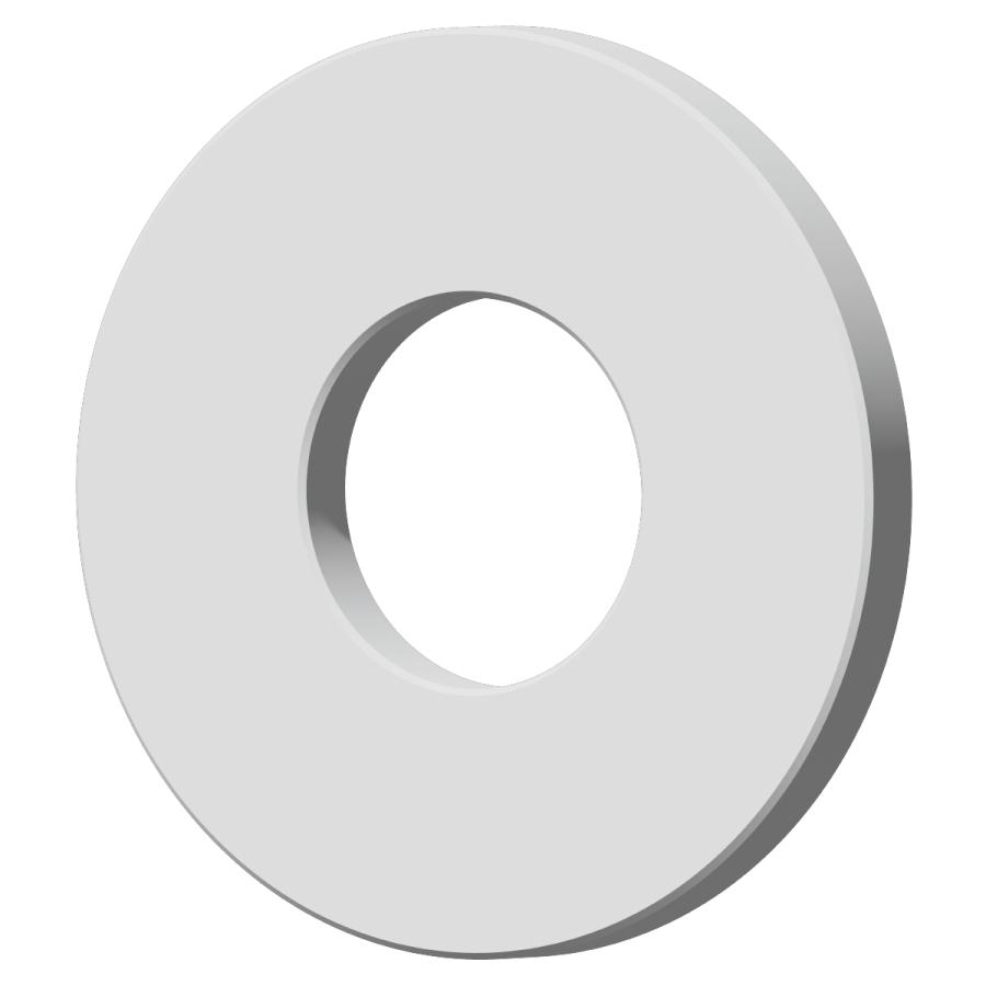 Rakuten - ステンレス 平ワッシャー M20用 3/4インチ対応 内径21.0mm 外径50mm 厚さ4.0mm 1個入 バイク DIY 間隔調整品 座金
