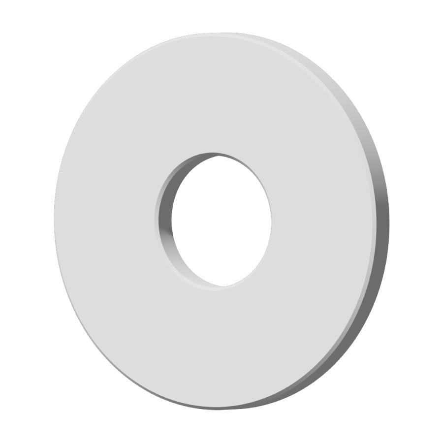 Rakuten - ステンレス 平ワッシャー M20用 3/4インチ対応 内径21.0mm 外径60mm 厚さ4.0mm 1個入 バイク DIY 間隔調整品 座金