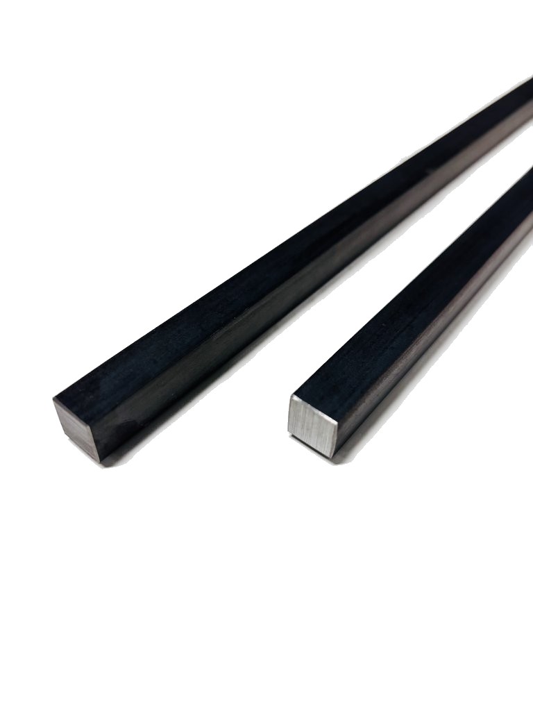 【 送料無料 】鉄黒皮角棒 焼き鳥台 鉄久 12.7×12.7mm / 6サイズ焼鳥 鉄久 串 焼き鳥台 炭 炭火焼き 焼鳥台 魚 串焼き BBQ 焼き台 バーベキュー用品 2本セット スチール製 業務用 アウトドア キャンプ用品 持ち運び コンパクト 屋台 居酒屋 鰻 角型七輪 SS400 L=200～500mm nejiri-10000001 スパイラル建材 楽天市場店 サンプル画像3