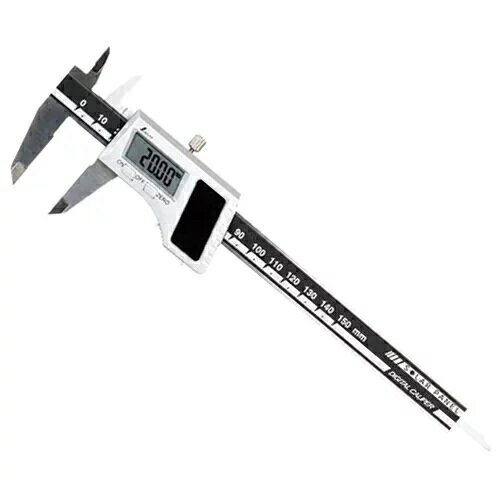 樂天商城 - 19983 デジタルノギス 150mm ソーラーパネル ＜シンワ測定＞
