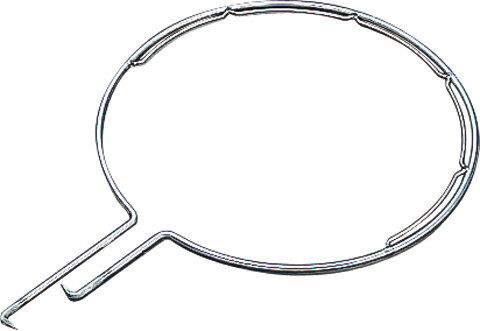 ステンレス製玉枠標準型丸型（内金入） 5本入り AK8220 浅野金属