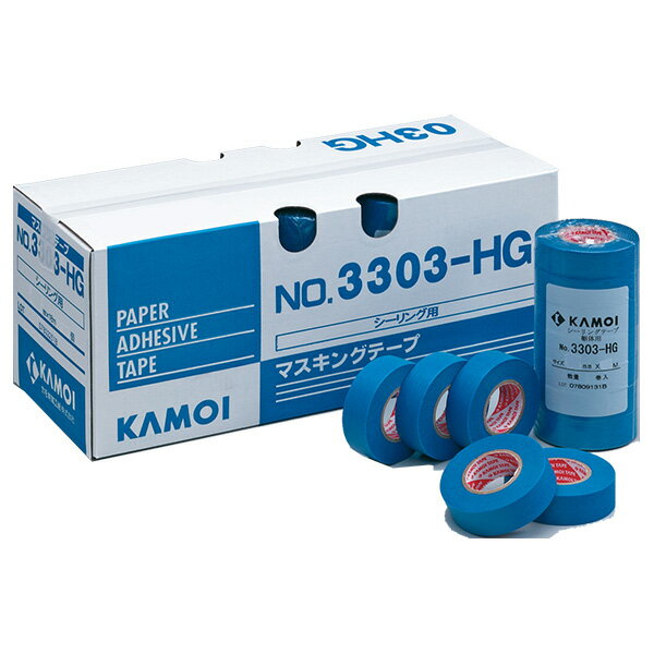 躯体シーリング用マスキングテープ 3303-HG カモ井加工紙