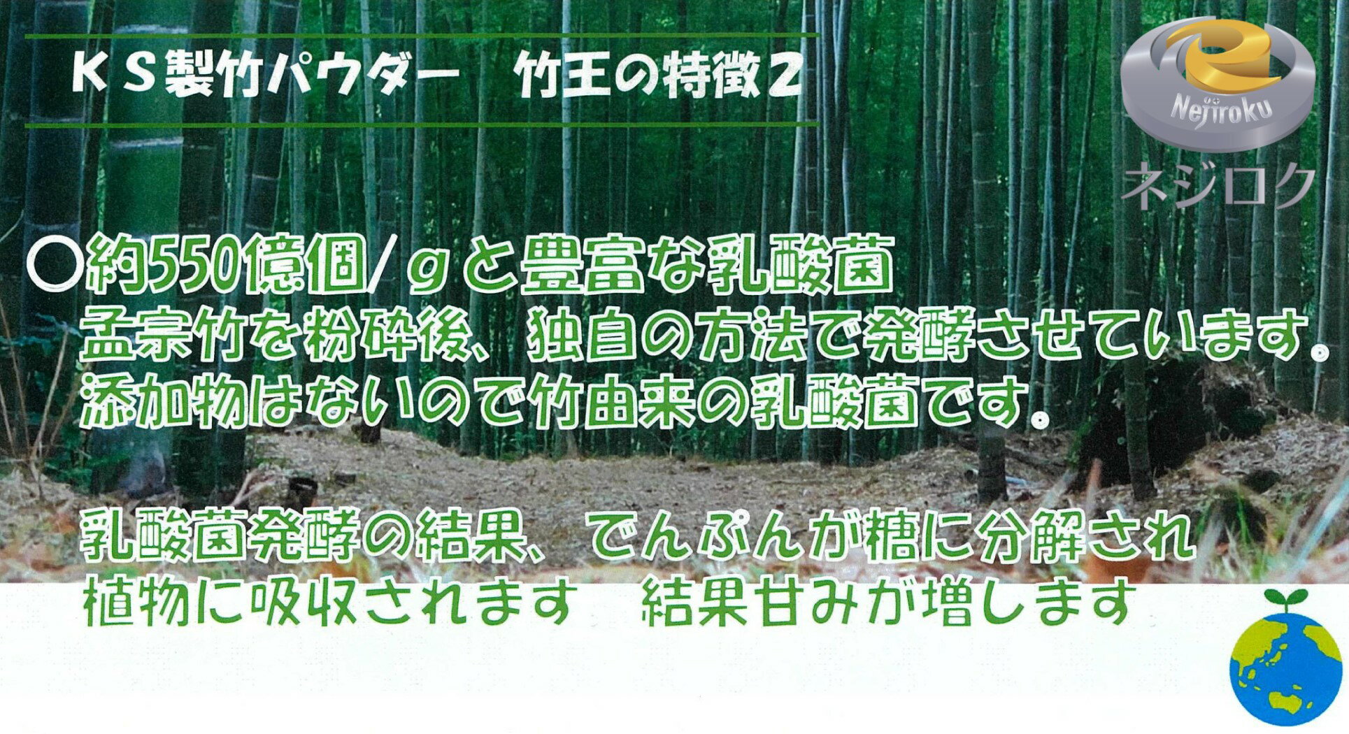 在庫あり】発酵熟成竹パウダー 200g 土壌改良材 竹パウダー 植物性乳酸菌 【追跡メ...