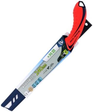 シャーク サヤ付 替刃式 剪定 鋸 240mm 庭師 高儀