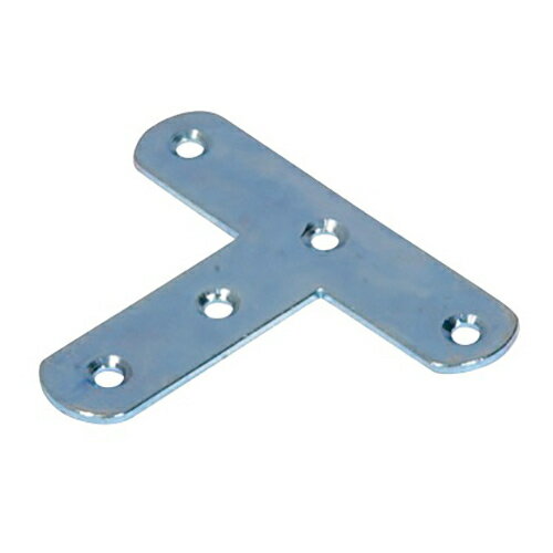 T字《Tジ》ユニクロメッキ 150mm【10枚】