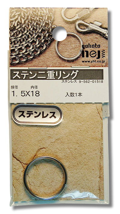 ���ƥ�쥹��ť�� ����1.5mm �� ���18mm �� 1������5�ѥå� ��
