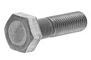 鉄/ユニクロ 六角ボルト (ウィット・半ねじ)W1”×125 【 お得セット : 4本入り 】(4)