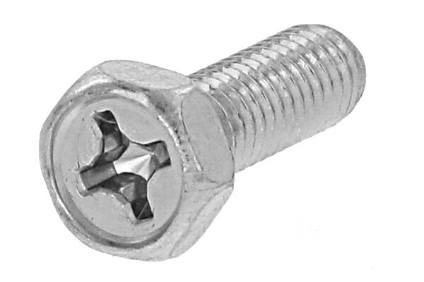 鉄/三価ステンコート (+)六角アプセットM5×12 【 小箱 : 1箱/800本入り 】