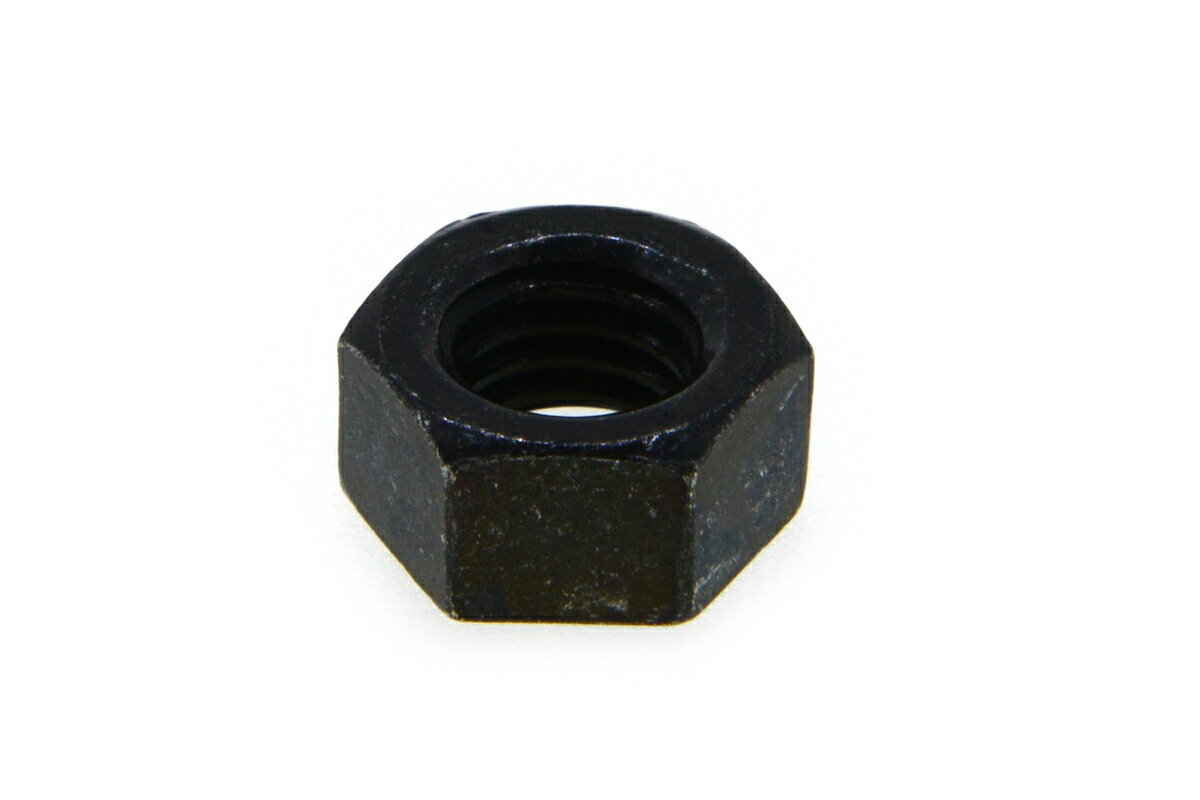 鉄(S45C)/三価ブラック 小形 六角ナット [1種] (細目)M10　《ピッチ＝1.25》