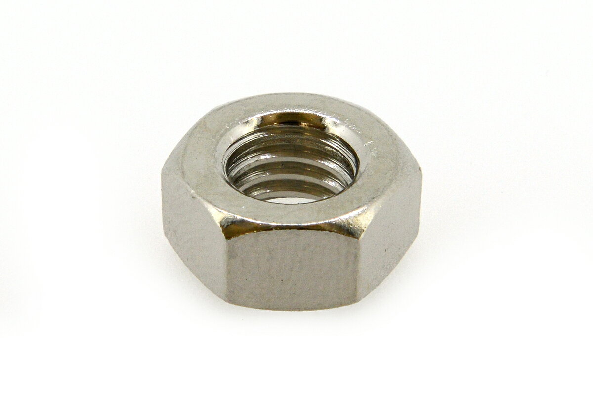 鉄/ニッケル 六角ナット [2種]M3．5　【 バラ売り ： 10個入り 】