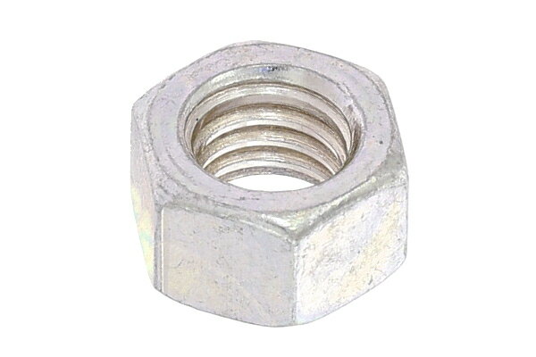 鉄/三価ホワイト 六角ナット (ユニファイ並目[UNC])#8-32　【 小箱 ： 1箱／100個入り 】