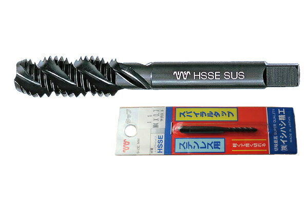 ISF ステンレス用 スパイラルタップM10 並目用 (ピッチ＝1.5mm)　【 バラ売り ： 1パック (1本入り) 】