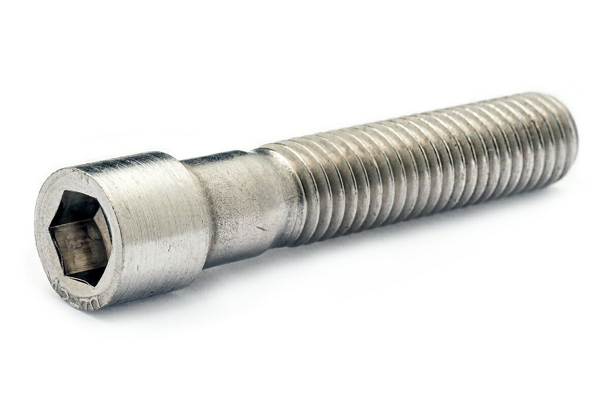 ステンレス/生地 [小頭] キャップボルト (半ねじ)M8×40　【 お得セット ： 10本入り 】