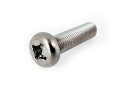 ステンレス/生地 (+) ナベ小ねじ (細目)M5×20 《ピッチ=0.5》 【 バラ売り : 8本入り 】