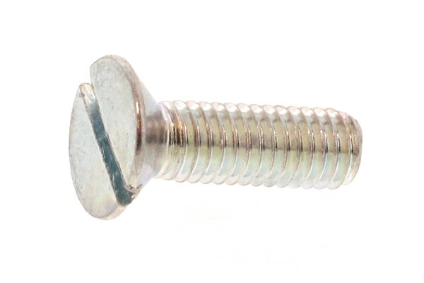 鉄/三価ホワイト (-) サラ小ねじM14×45　【 バラ売り ： 1本入り 】