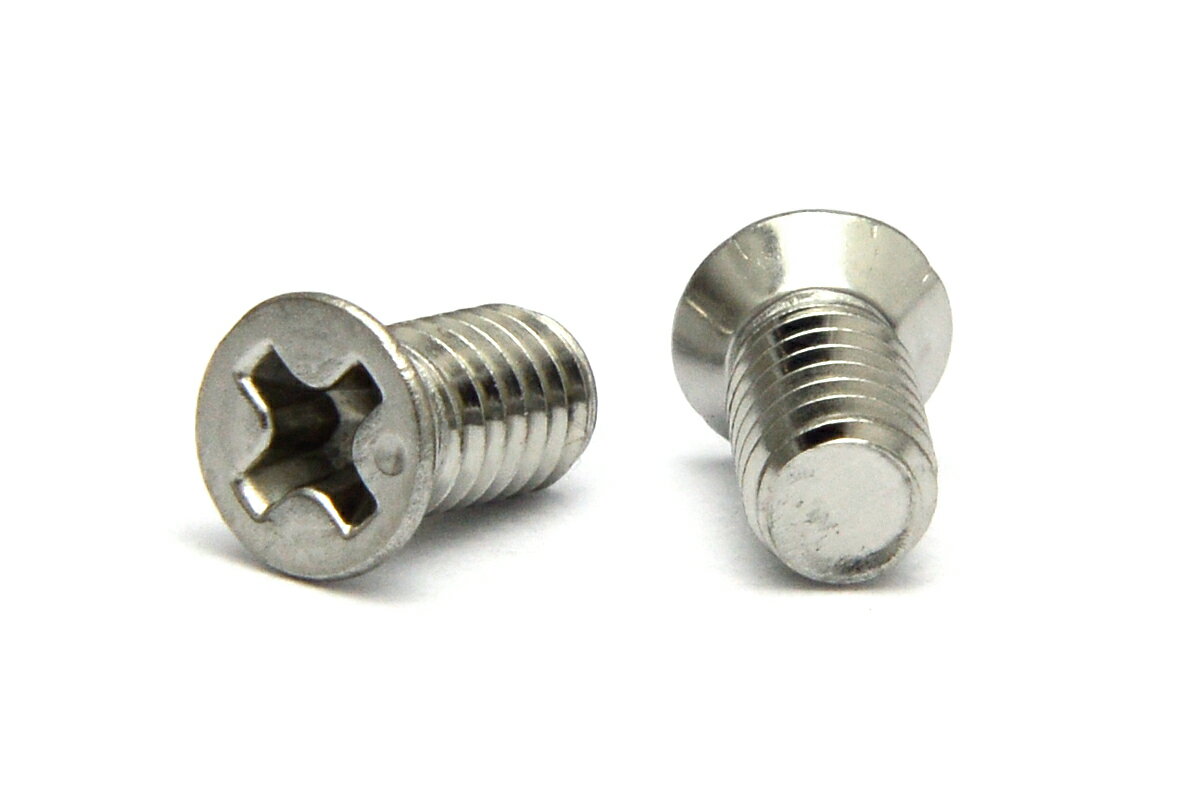 ステンレス/生地 (+) 小頭 サラ小ねじM3．5×8　【 バラ売り ： 10本入り 】 その1