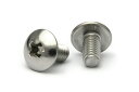 ステンレス/生地 (+) トラス小ねじM4×6 【 バラ売り : 10本入り 】