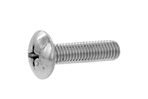 鉄/三価ステンコート (+) トラス小ねじM8×25 【 バラ売り : 4本入り 】