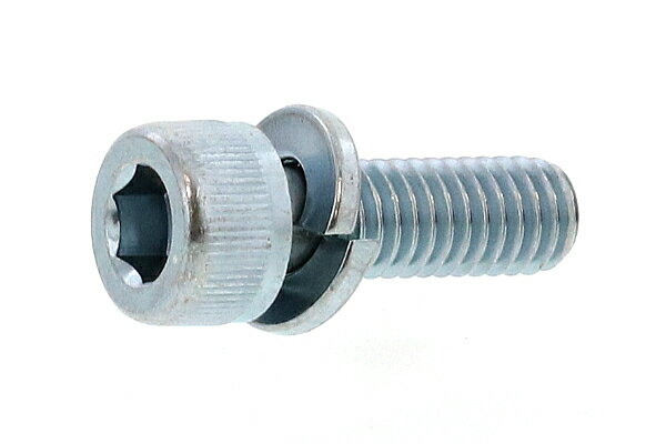 鉄(SCM435)/ユニクロ キャップセムス [P=2]M6×25　【 バラ売り ： 7本入り 】