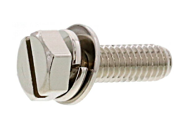 黄銅/ニッケル (ー)トリーマセムス [P=3]M6×20　【 小箱 ： 1箱／200本入り 】