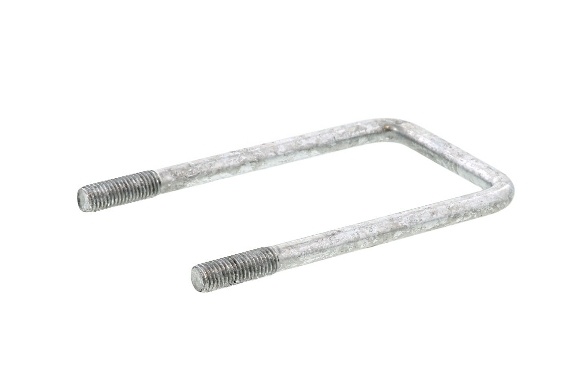 鉄/ドブ コの字ボルト (□75mm×125mm用)M12　【 バラ売り ： 1本入り 】