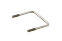 ステンレス/生地 コの字ボルト (□125mm×75mm用)M12 【 バラ売り : 1本入り 】