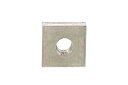 ステンレス/生地 四角ナットM4 (一辺:7mm / 厚さ:2.0mm) 【 お得セット : 100個入り 】