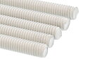鉄/電着塗装(白) メーター寸切ボルト (ウィット)W3/8×1000 【 バラ売り : 1本入り 】