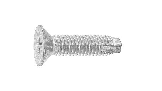 鉄/三価ブラック (+) サラタッピング [3種C1形]M6×45　【 バラ売り ： 7本入り 】