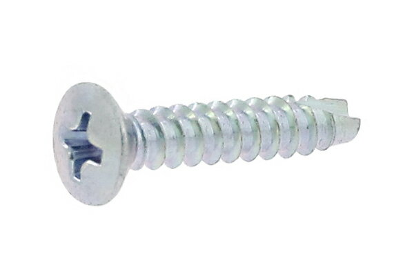 鉄/ユニクロ (+) 丸サラタッピング [2種B1形]M4×8　【 バラ売り ： 10本入り 】