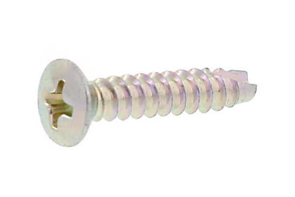 鉄/三価ホワイト (+) 丸サラタッピング [2種B1形]M3×16　【 小箱 ： 1箱／2000本入り 】