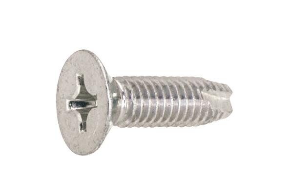 ステンレス/生地 (+) サラタッピング [3種C1形]M4×12　【 小箱 ： 1箱／1000本入り 】