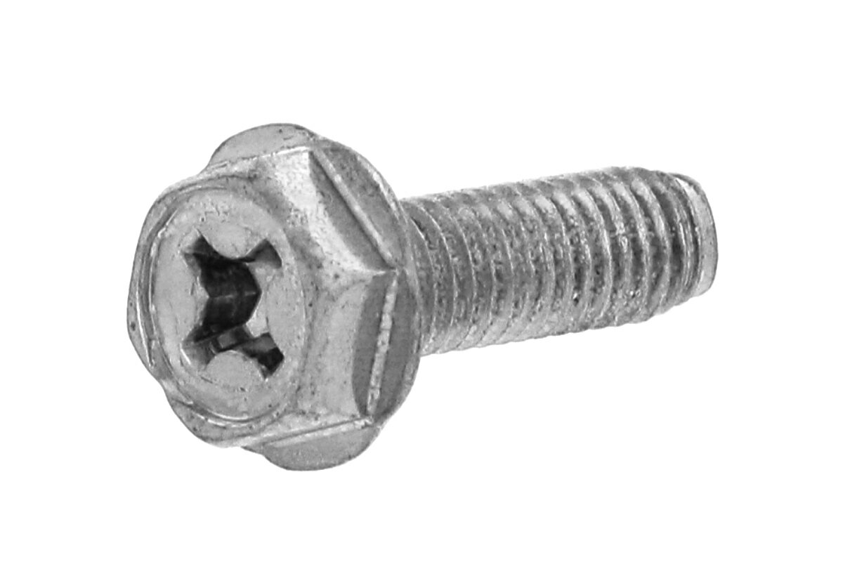 鉄/三価ステンコート (+)六角フランジ サンコータイト Sタイプ4×10 【 お得セット : 100本入り 】