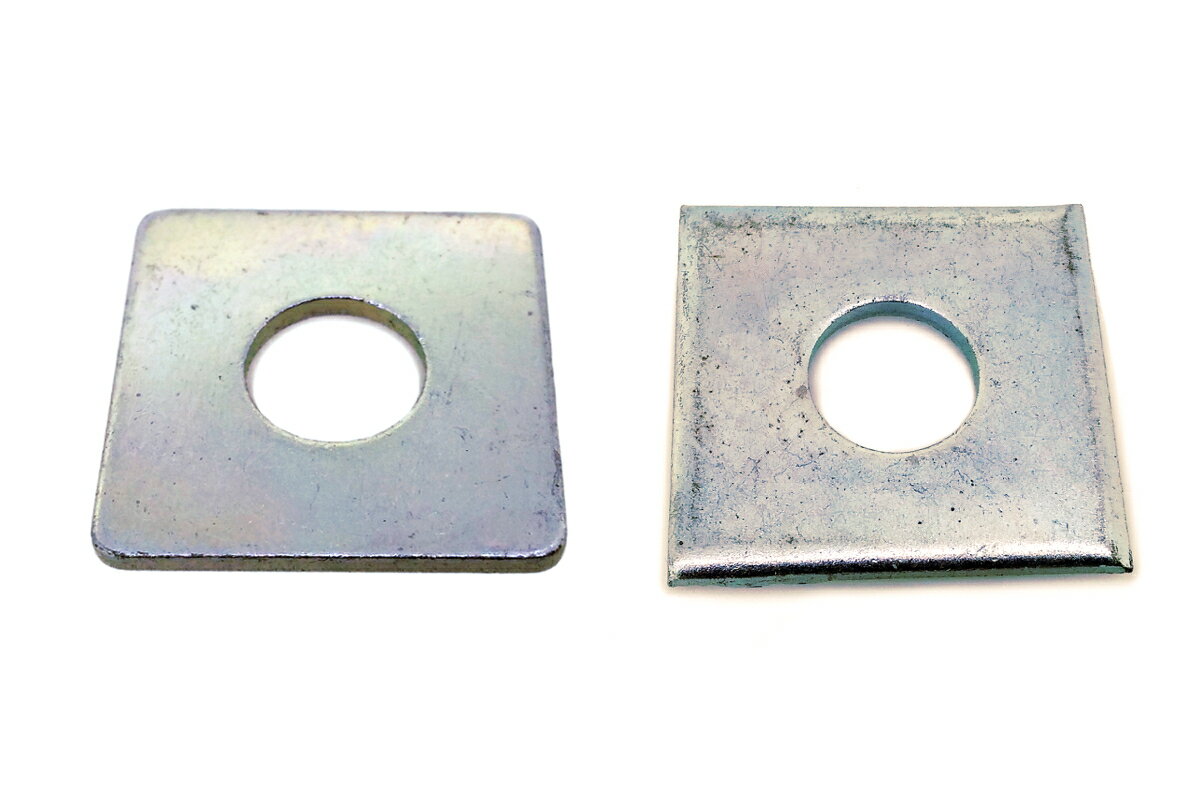 鉄/ユニクロ 角ワッシャー (小形)M24　【 小箱 ： 1箱／15個入り 】