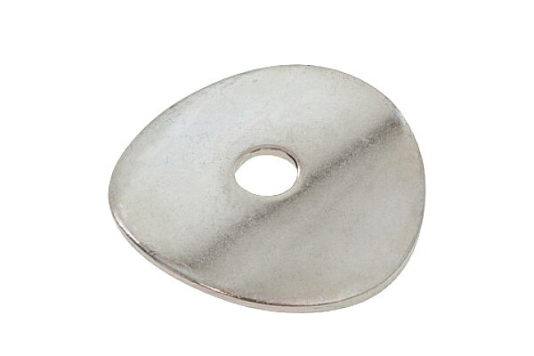 ステンレス/生地 亀ワッシャーM6用 (25×1.2)　【 バラ売り ： 10個入り 】