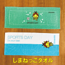 タオル プチギフト しまねっこ プレゼント 卒業 部活 入学